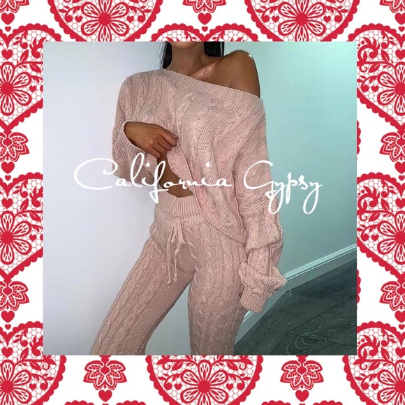 Knit 2 Pcs Loungewear Set - Picture 8 of 10